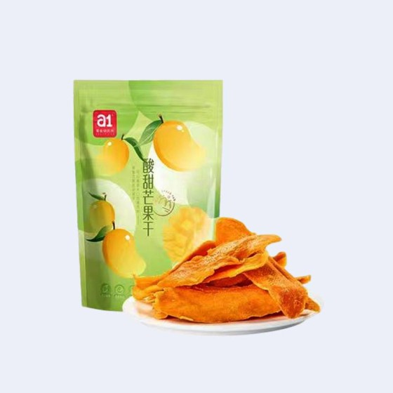 A1 Soft and Sticky Mango Slices, Original Flavor, 100g/pack
