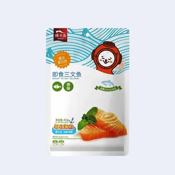Zhangzidao Ready-to-Eat Salmon (Fresh Flavor) 40g/pack